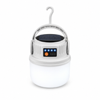Lampe Solaire de Camping Multifonction Rechargeable USB-C
