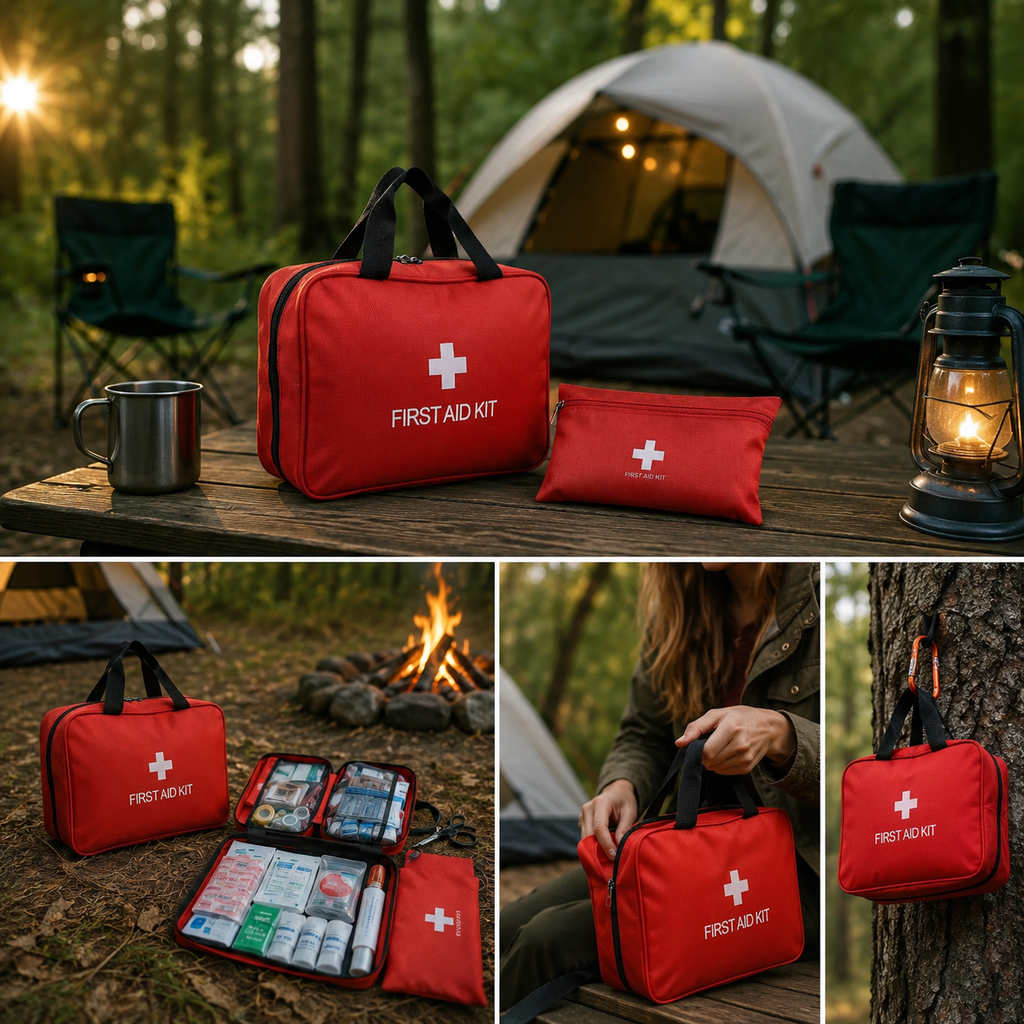 Trousse de Premiers Secours Compacte – Camping, Voiture & Randonnée