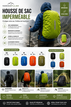 Housse de Sac à Dos Imperméable NomadPulse