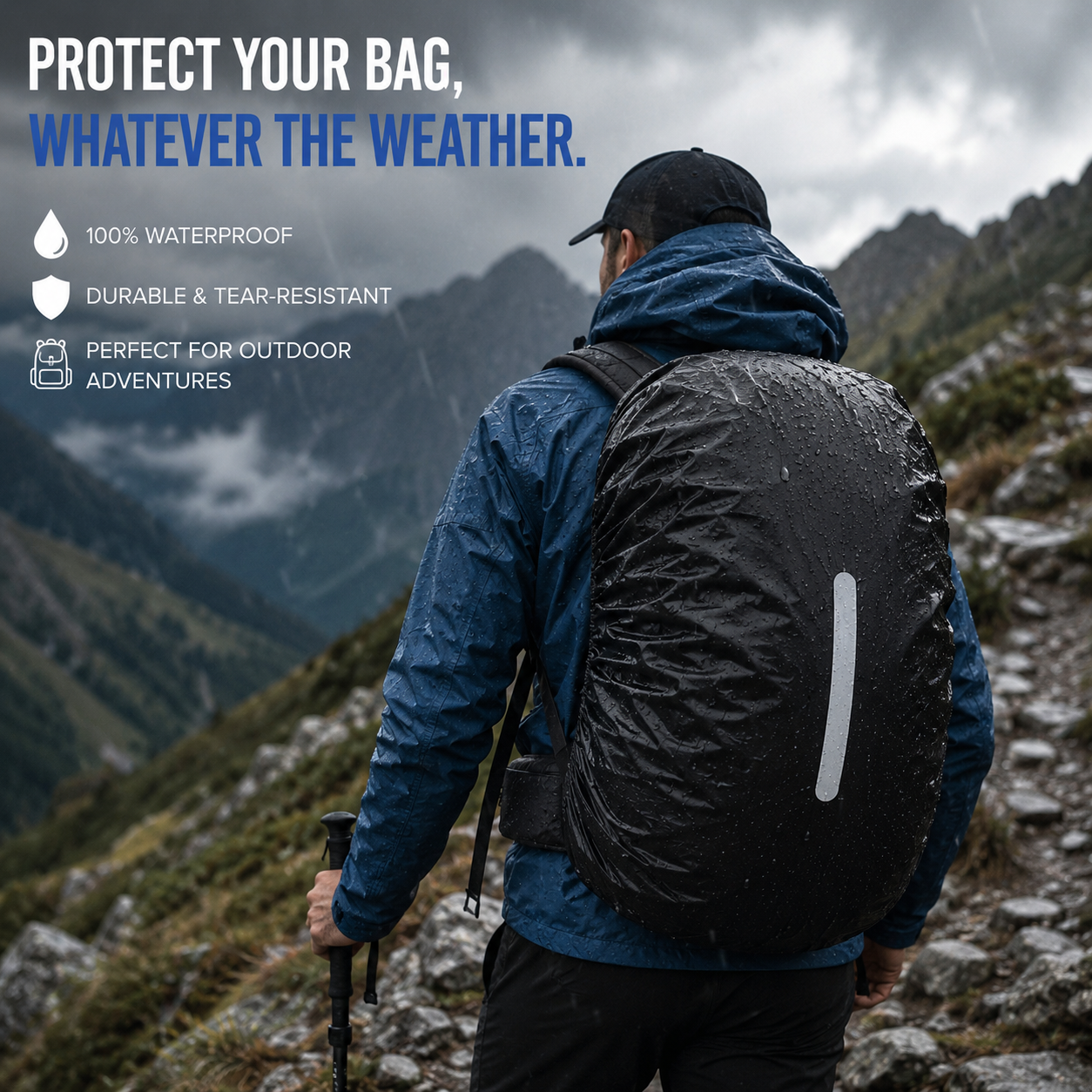 Housse de Sac à Dos Imperméable NomadPulse