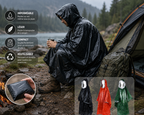 Poncho de Pluie d’Urgence Thermique | Camping & Randonnée